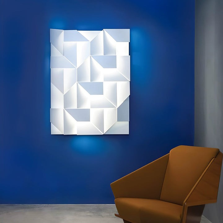 Rechargeable LED Aluminum Wall Sconce in Matte White