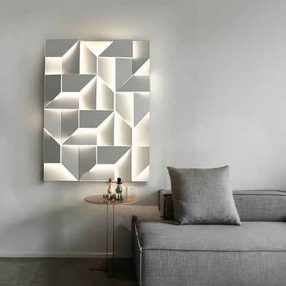 Rechargeable LED Aluminum Wall Sconce in Matte White
