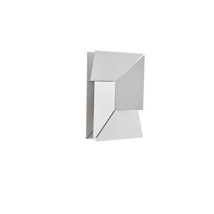 Rechargeable LED Aluminum Wall Sconce in Matte White