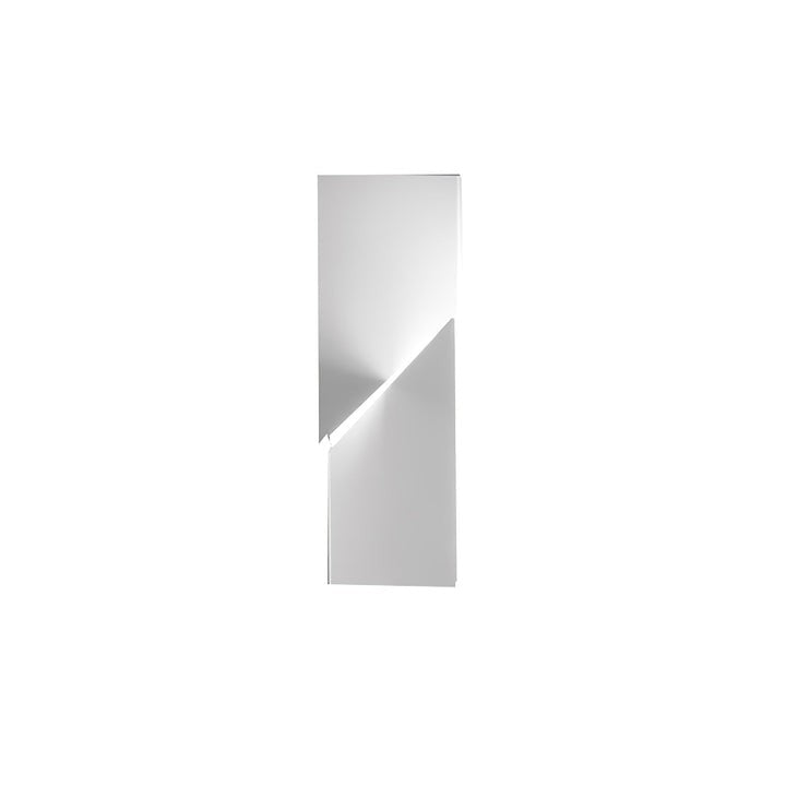 Rechargeable LED Aluminum Wall Sconce in Matte White