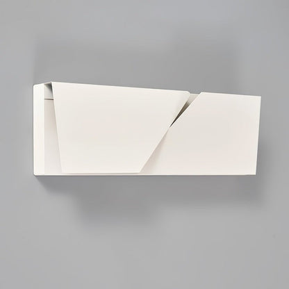 Rechargeable LED Aluminum Wall Sconce in Matte White