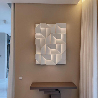 Rechargeable LED Aluminum Wall Sconce in Matte White