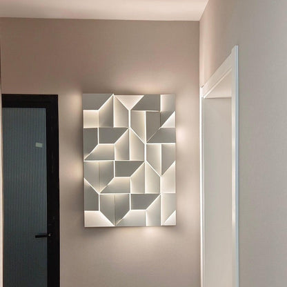 Rechargeable LED Aluminum Wall Sconce in Matte White