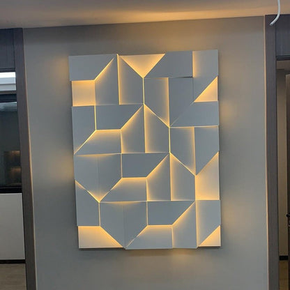 Rechargeable LED Aluminum Wall Sconce in Matte White