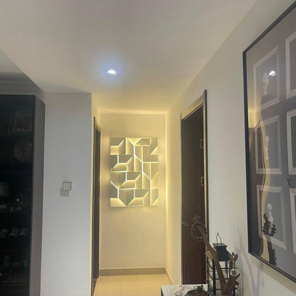 Rechargeable LED Aluminum Wall Sconce in Matte White