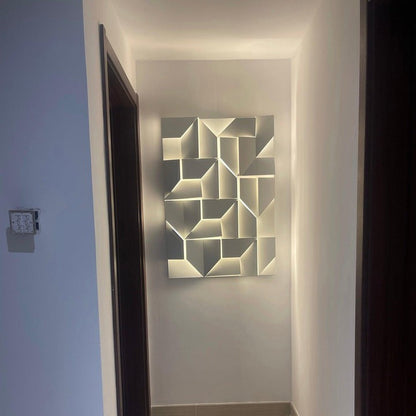 Rechargeable LED Aluminum Wall Sconce in Matte White