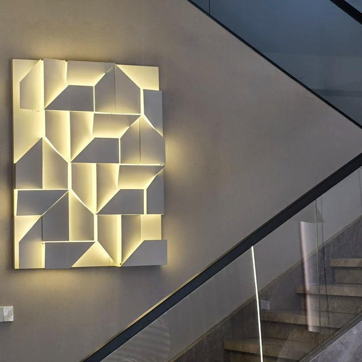 Rechargeable LED Aluminum Wall Sconce in Matte White