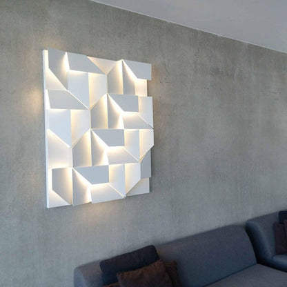 Rechargeable LED Aluminum Wall Sconce in Matte White