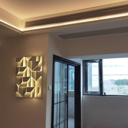 Rechargeable LED Aluminum Wall Sconce in Matte White
