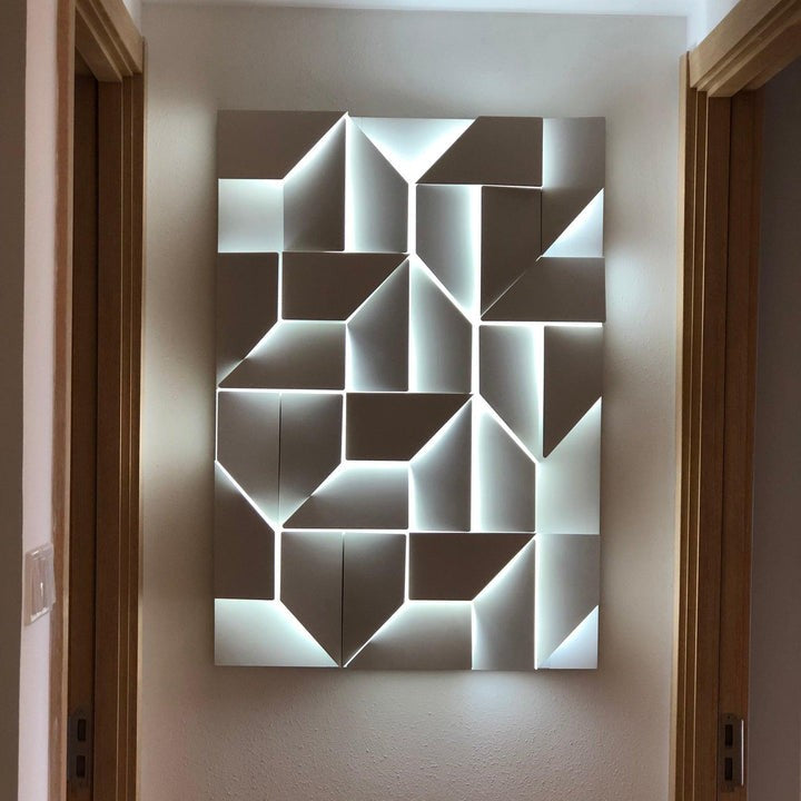 Rechargeable LED Aluminum Wall Sconce in Matte White