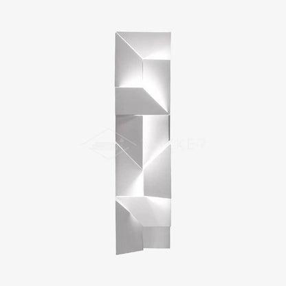 Rechargeable LED Aluminum Wall Sconce in Matte White