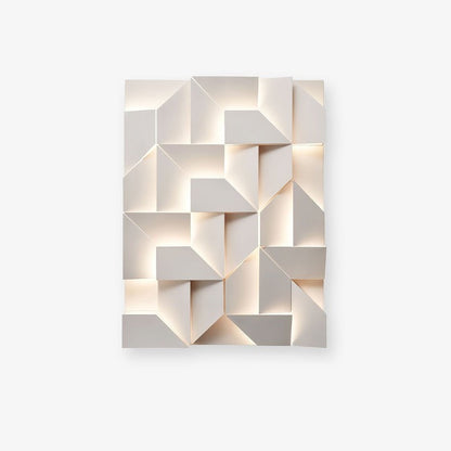 Rechargeable LED Aluminum Wall Sconce in Matte White