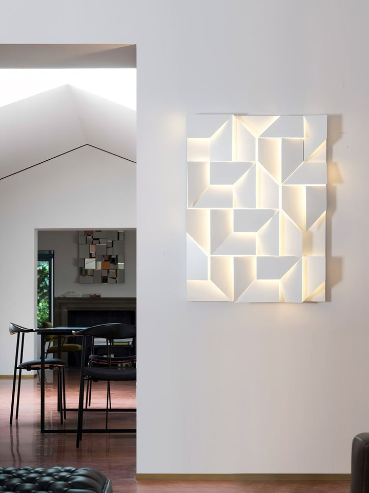 Rechargeable LED Aluminum Wall Sconce in Matte White