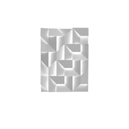 Rechargeable LED Aluminum Wall Sconce in Matte White