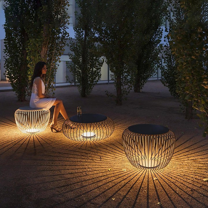 Rechargeable LED Garden Table Lamp – IP65 Portable Outdoor Accent Light