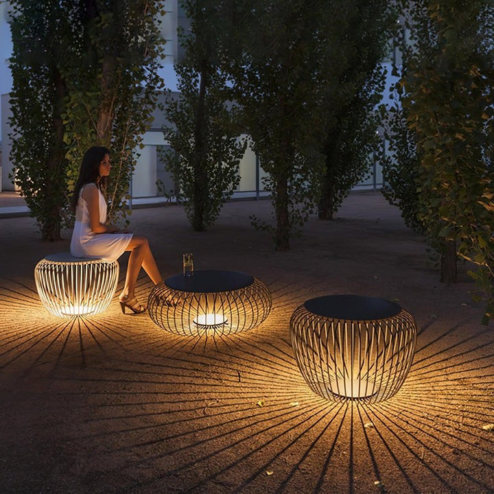 Rechargeable LED Garden Table Lamp – IP65 Portable Outdoor Accent Light