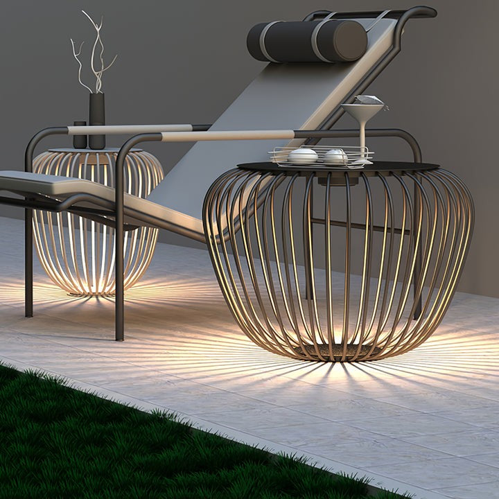 Rechargeable LED Garden Table Lamp – IP65 Portable Outdoor Accent Light