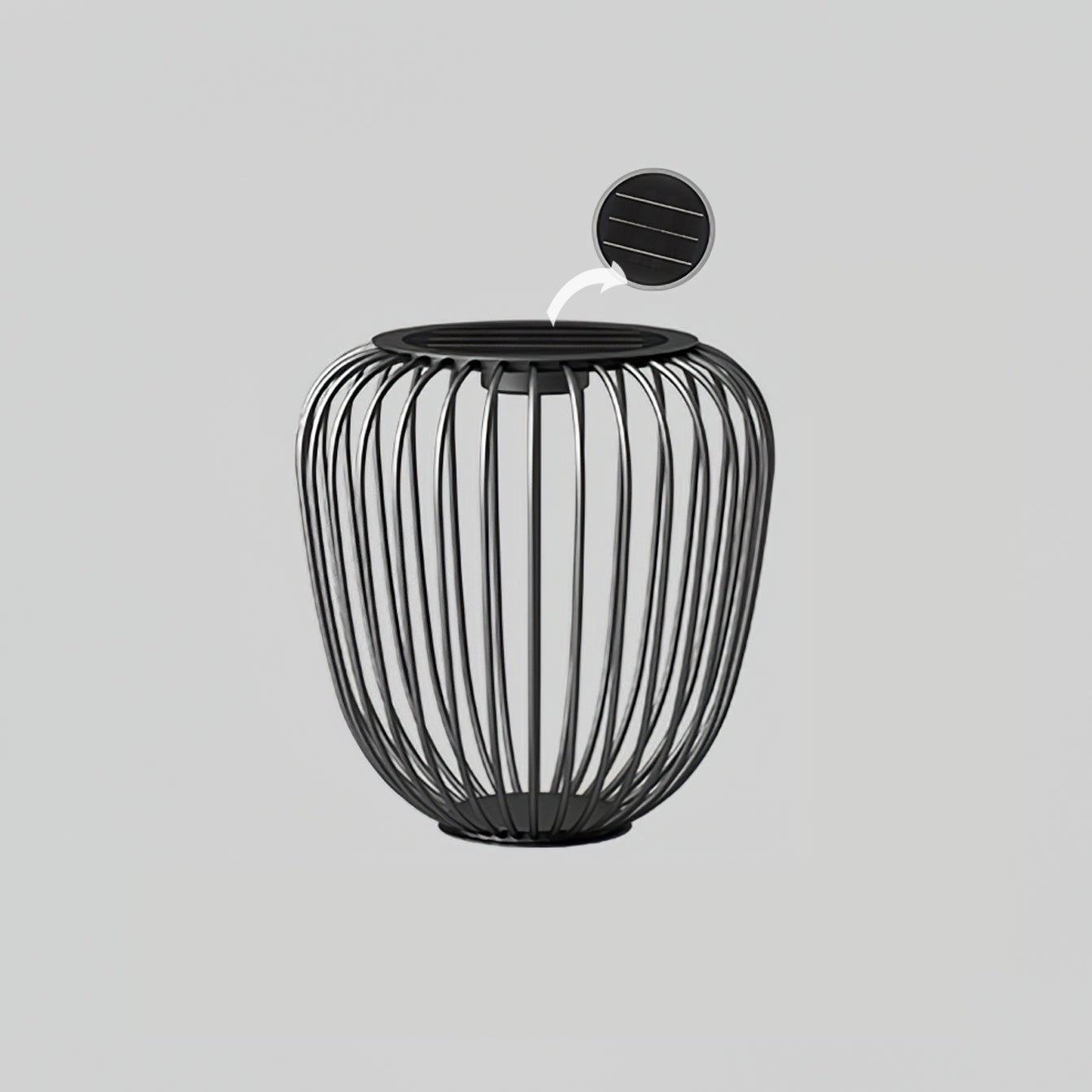 Rechargeable LED Garden Table Lamp – IP65 Portable Outdoor Accent Light