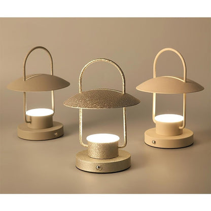 Rechargeable LED Portable Table Lamp with Handle