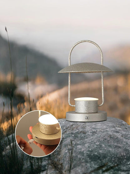 Rechargeable LED Portable Table Lamp with Handle