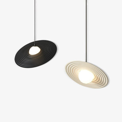 Record-Inspired LED Pendant Light