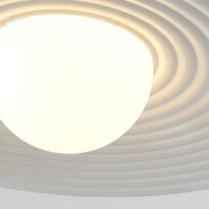 Record-Inspired LED Pendant Light