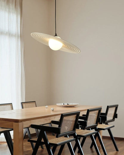 Record-Inspired LED Pendant Light