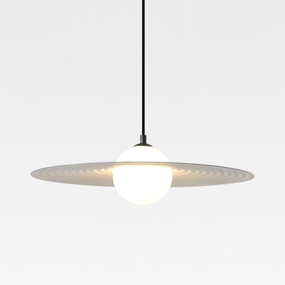 Record-Inspired LED Pendant Light
