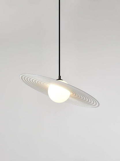 Record-Inspired LED Pendant Light