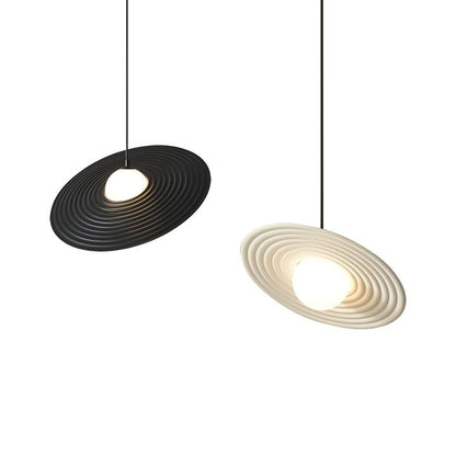 Record-Inspired LED Pendant Light