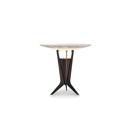 Reflective Alabaster LED Table Lamp