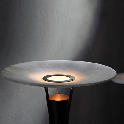 Reflective Alabaster LED Table Lamp