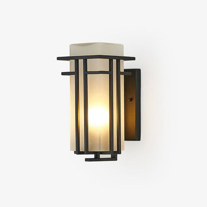 Retro Iron Outdoor Wall Sconce – Rustproof IP65 Wall Light