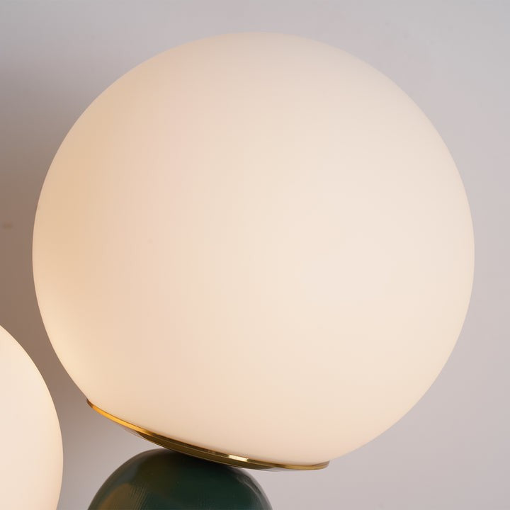 Rough Finish Resin Table Lamp with LED G9 Bulb – Modern Indoor Accent Light