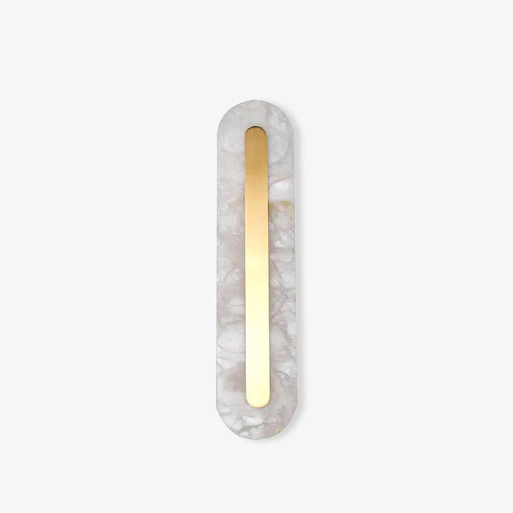 Round Alabaster LED Wall Sconce
