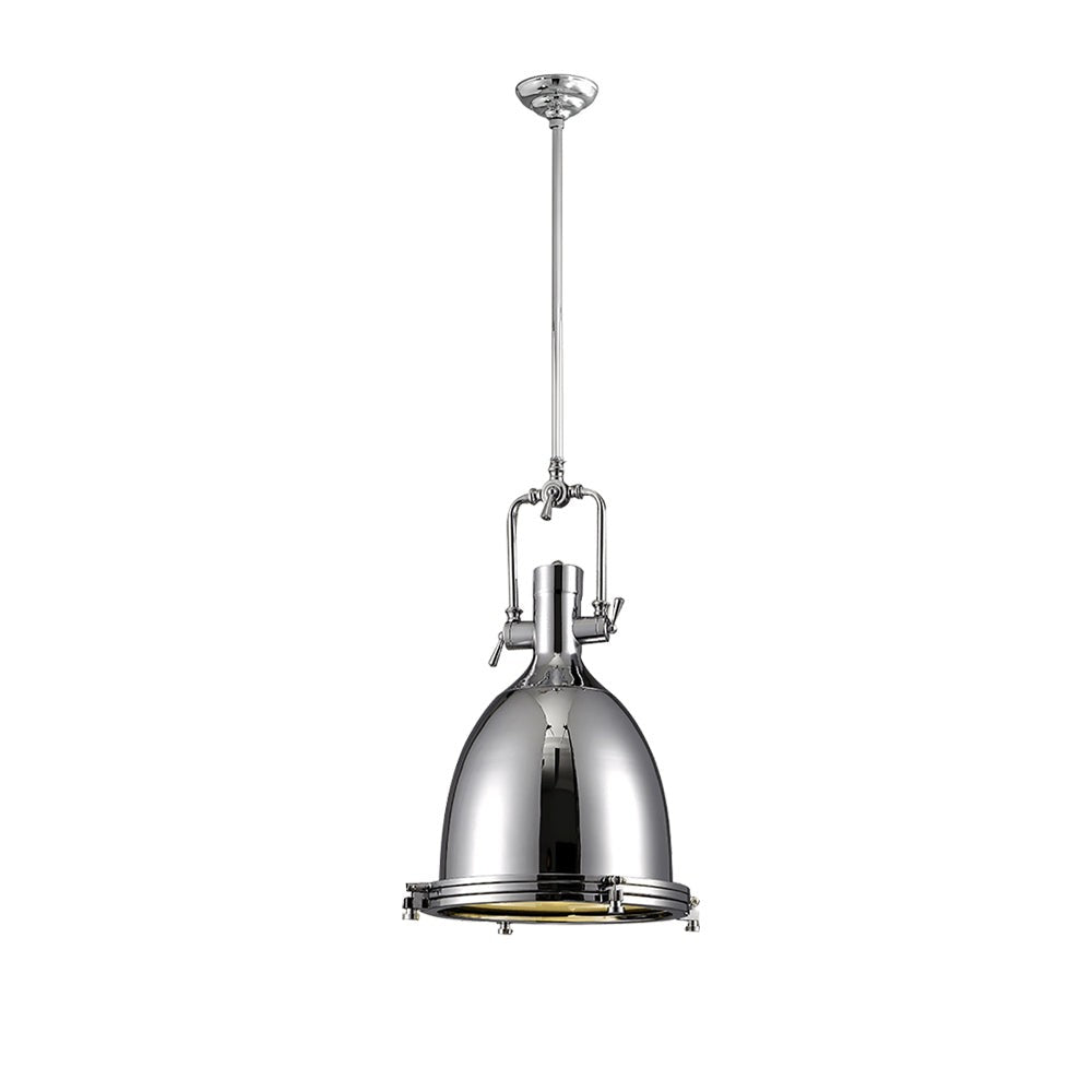 Rustic Country-Style Industrial Metal Pendant Light