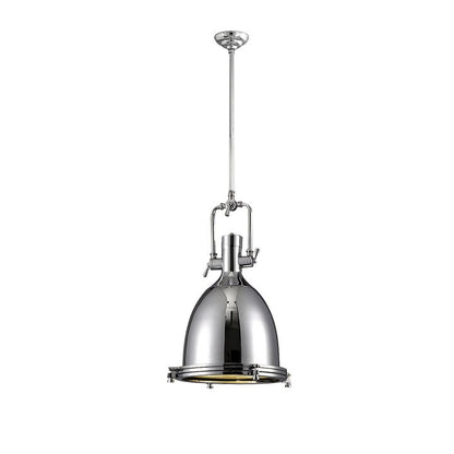 Rustic Country-Style Industrial Metal Pendant Light