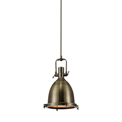 Rustic Country-Style Industrial Metal Pendant Light