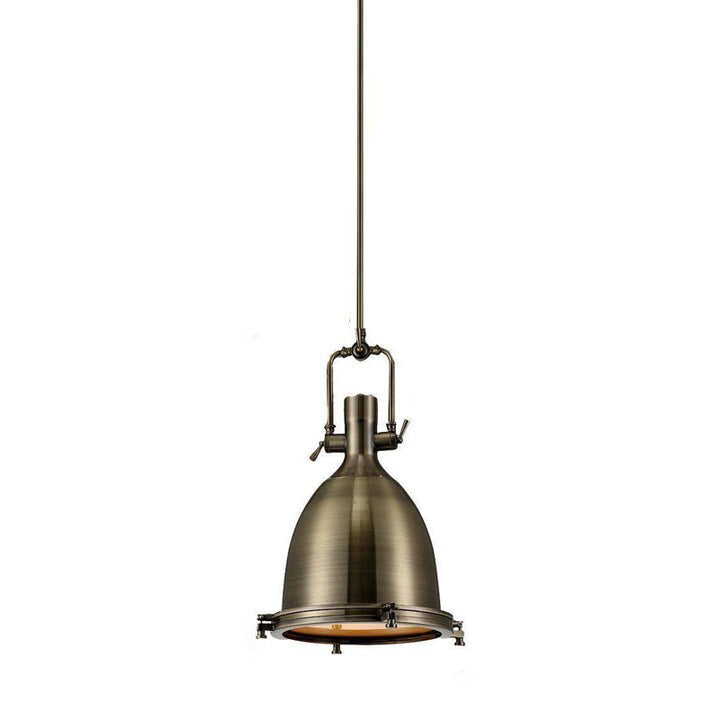 Rustic Country-Style Industrial Metal Pendant Light