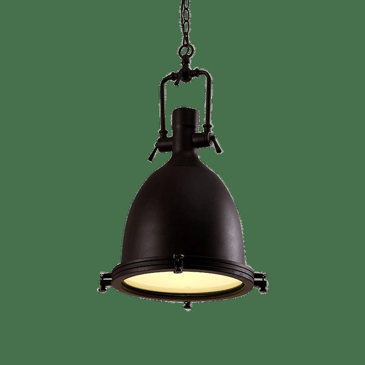 Rustic Country-Style Industrial Metal Pendant Light