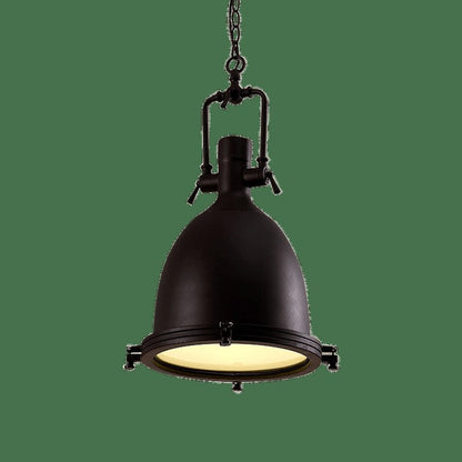 Rustic Country-Style Industrial Metal Pendant Light