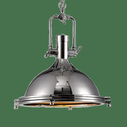 Rustic Country-Style Industrial Metal Pendant Light