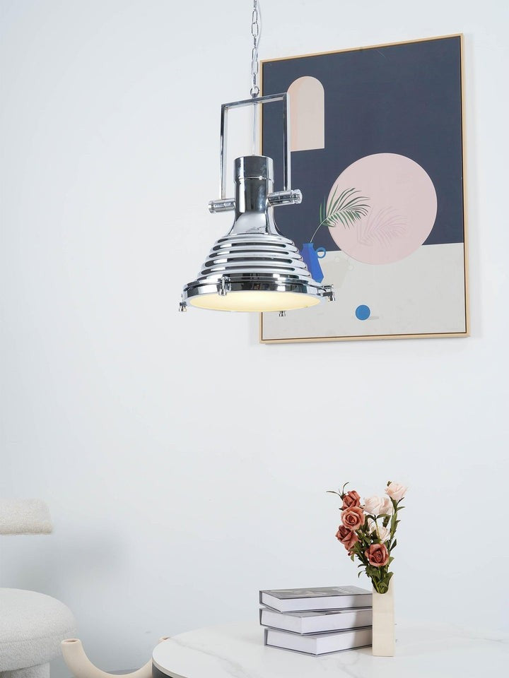 Rustic Country-Style Industrial Metal Pendant Light