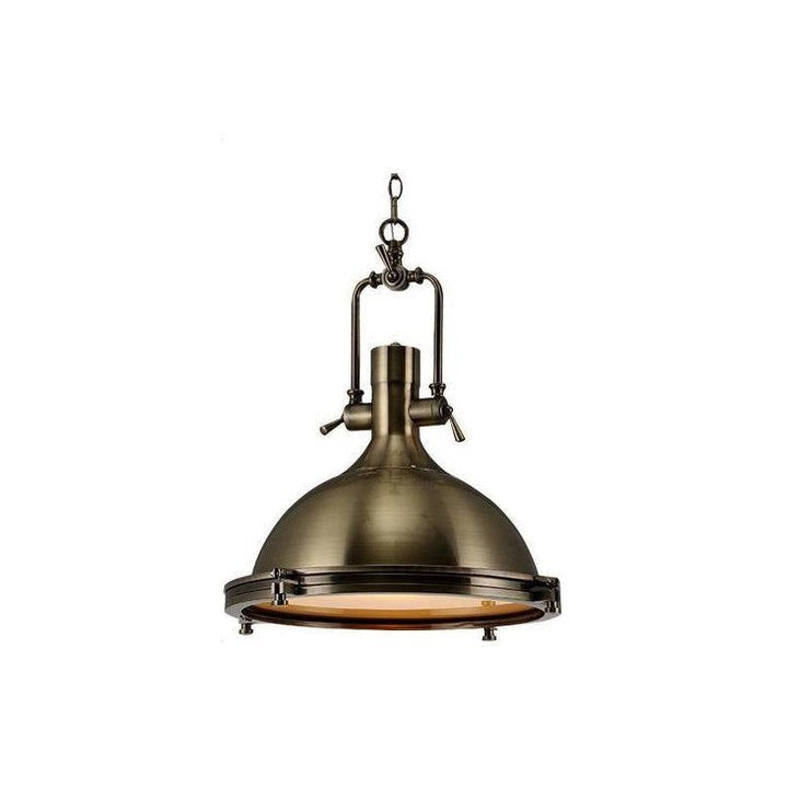 Rustic Country-Style Industrial Metal Pendant Light