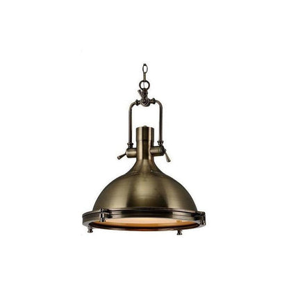 Rustic Country-Style Industrial Metal Pendant Light