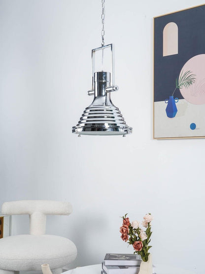 Rustic Country-Style Industrial Metal Pendant Light
