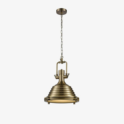 Rustic Country-Style Industrial Metal Pendant Light