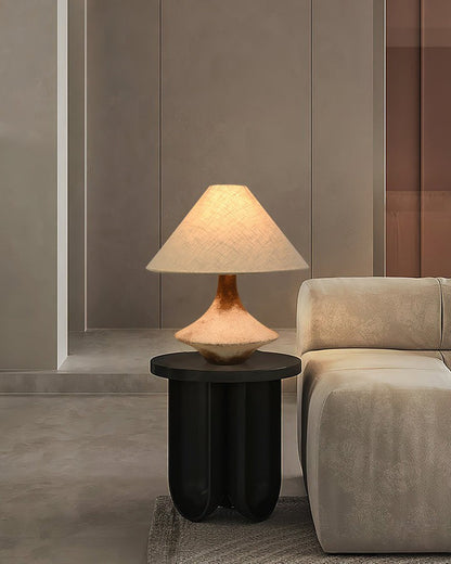 Rustic Earthenware Ceramic Table Lamp