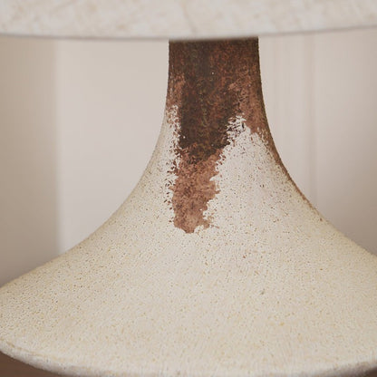 Rustic Earthenware Ceramic Table Lamp