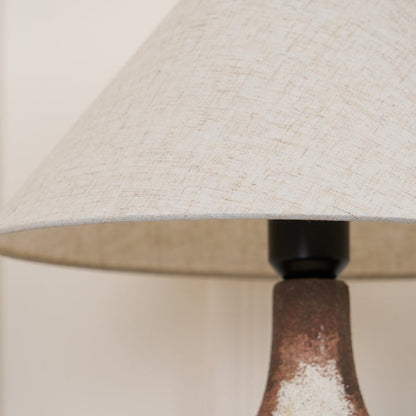 Rustic Earthenware Ceramic Table Lamp